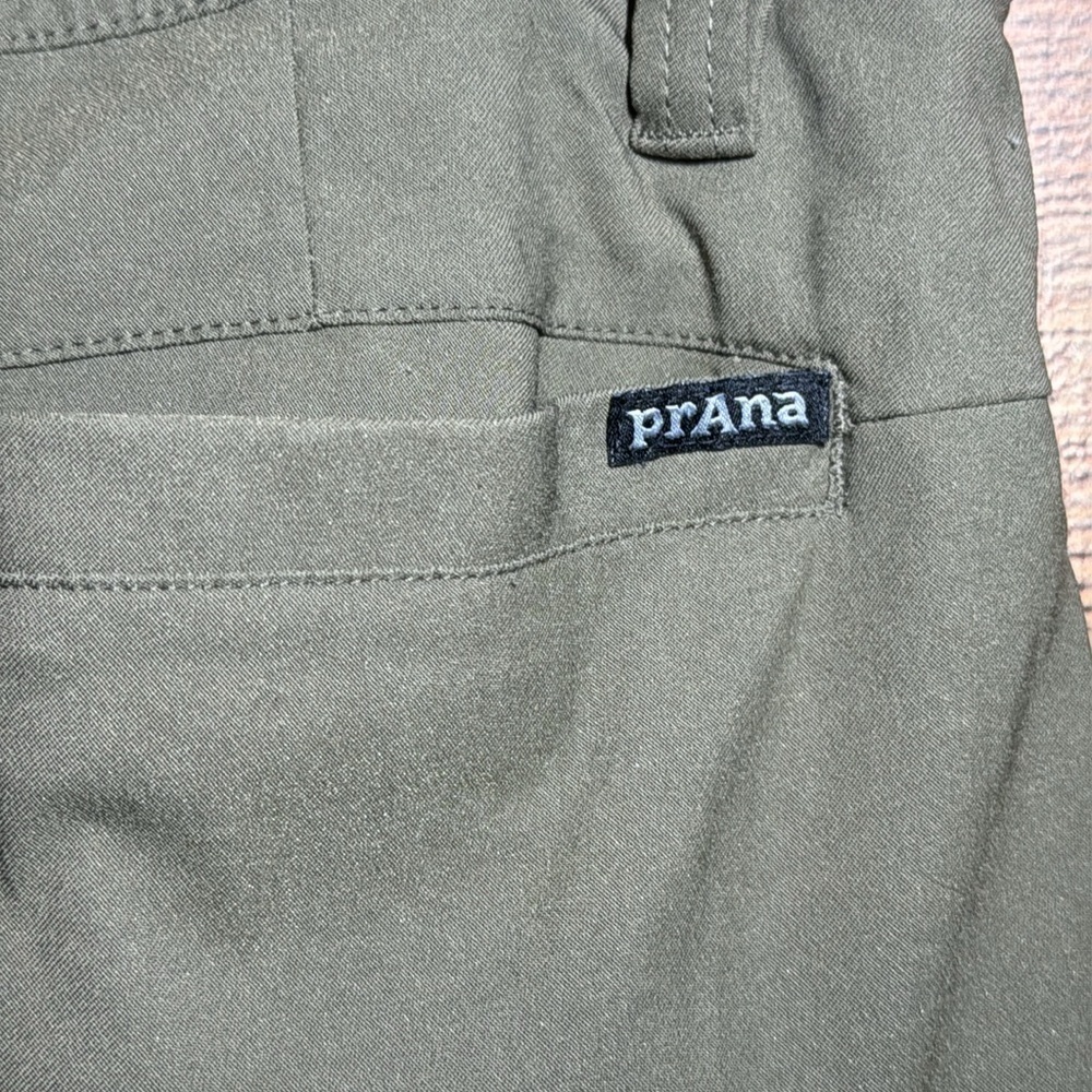 PrAna Men's Alameda Performance Lightweight Shorts Slate Green size 38W x 9L - Picture 6 of 9